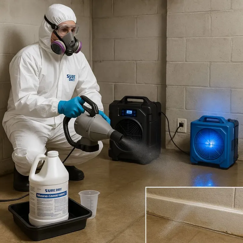 Sanitization and Odor Removal process in Portage County, WI