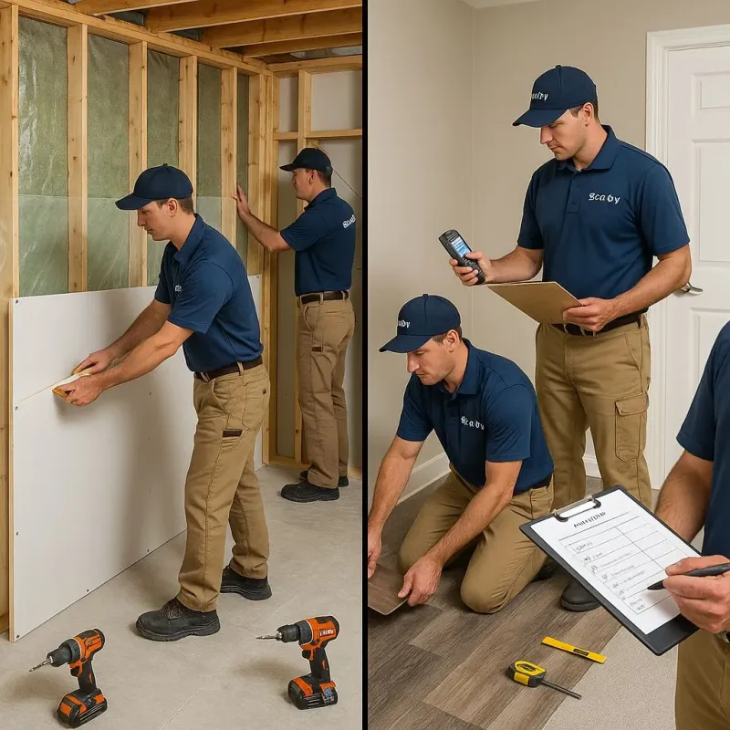 Repairs and Reconstruction process in Portage County, WI